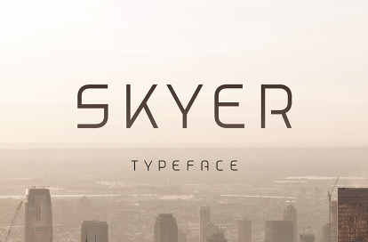 Skyer Typeface